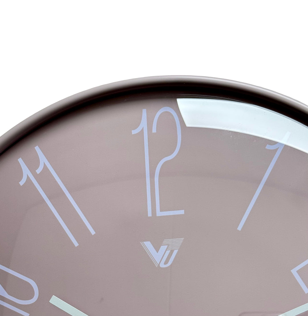 Victory Janet Convex Glass Modern Wall Clock Pink 35cm CWH-6068PK 4