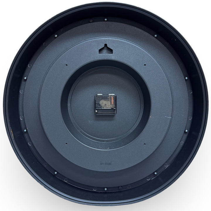 Victory Langdon Distressed Roman Kensington Station Wall Clock Black 51cm CWH-5971 5