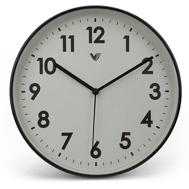 Victory Rachelle Wall Clock Black 30cm CCL 1558 BLA 3