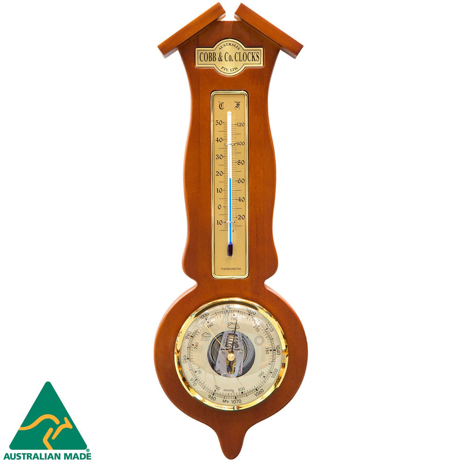 COBB Co Roof Style Weather Station Antique 50cm 66148 1