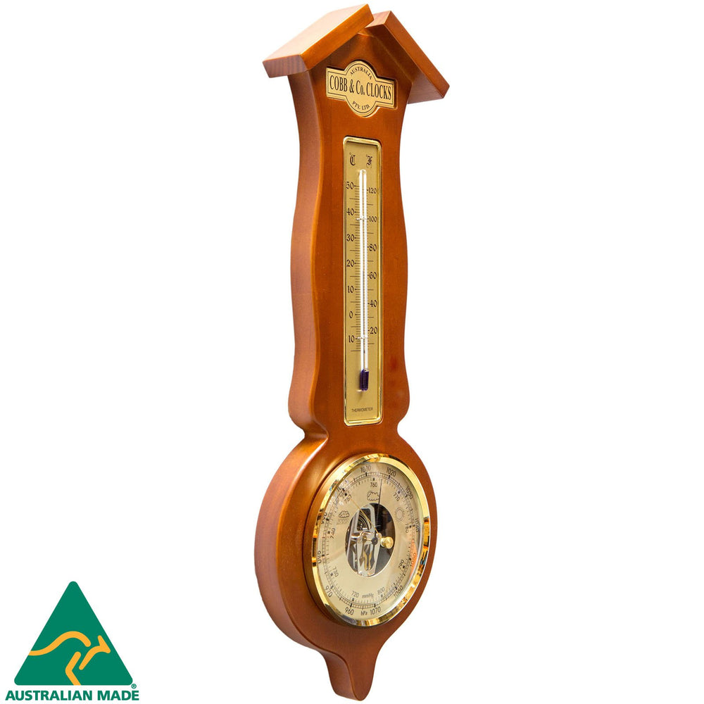 COBB Co Roof Style Weather Station Antique 50cm 66148 2
