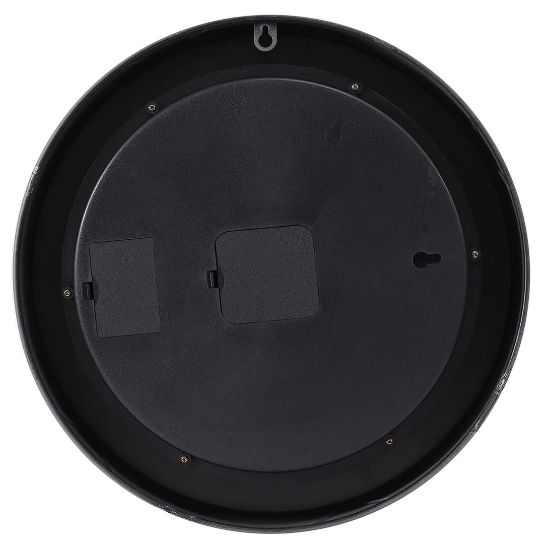 Chilli Decor Baron US Navy Grey Metal Moving Gears Wall Clock 36cm TQ-Y718 6