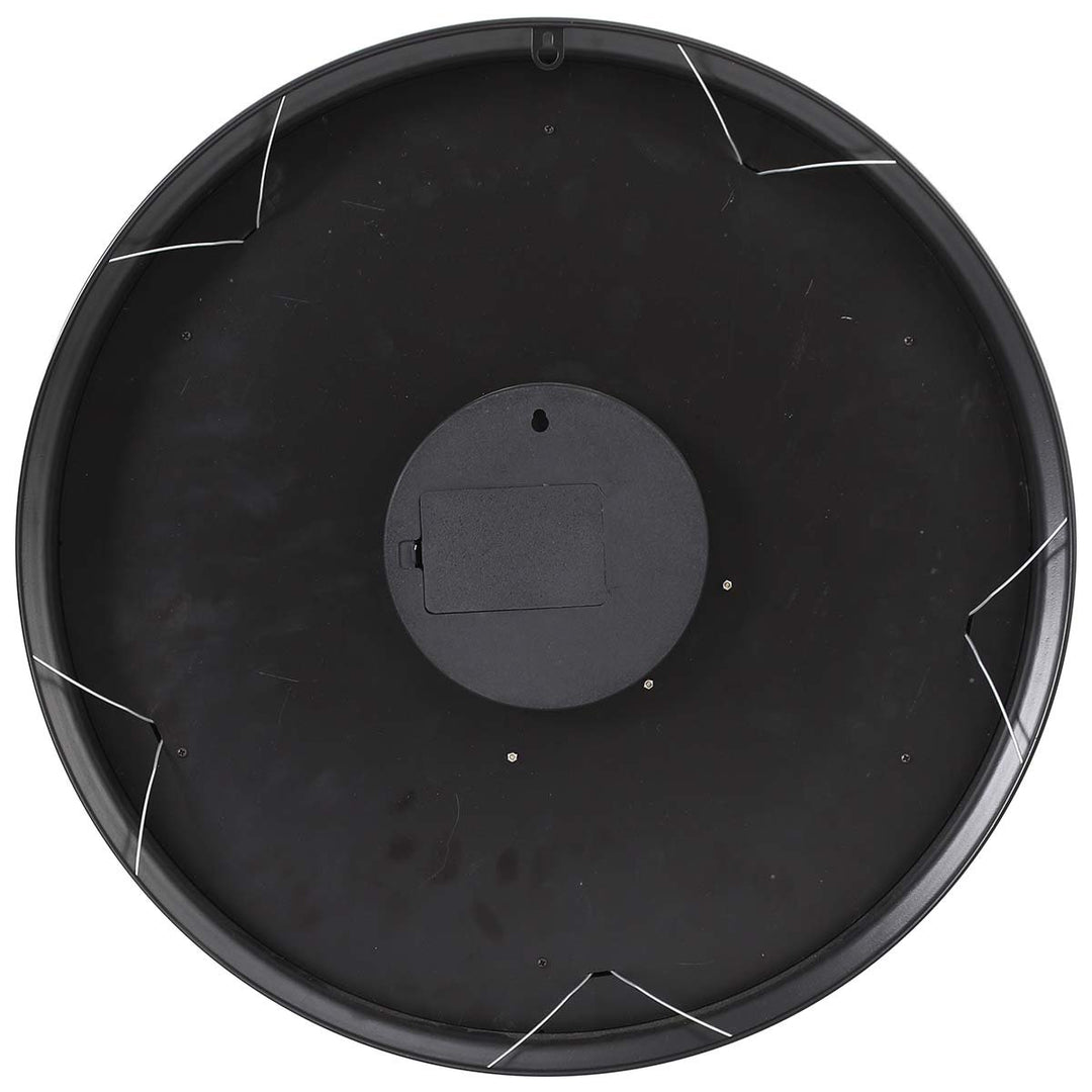 Chilli Decor Camile The World Black Metal Moving Gears Wall Clock 53cm TQ-Y713 5