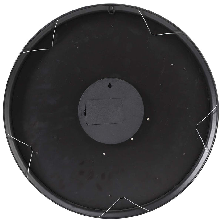 Chilli Decor Camile The World Black Metal Moving Gears Wall Clock 53cm TQ-Y713 5