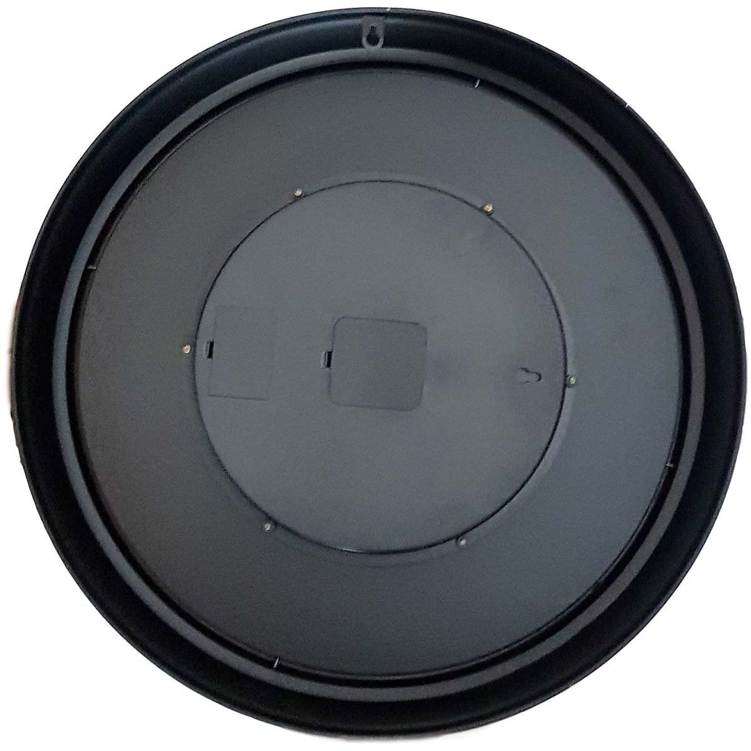 Chilli Decor Domonique Rose Gold Copper Black Metal Moving Gears Wall Clock 53cm TQ-Y683 4