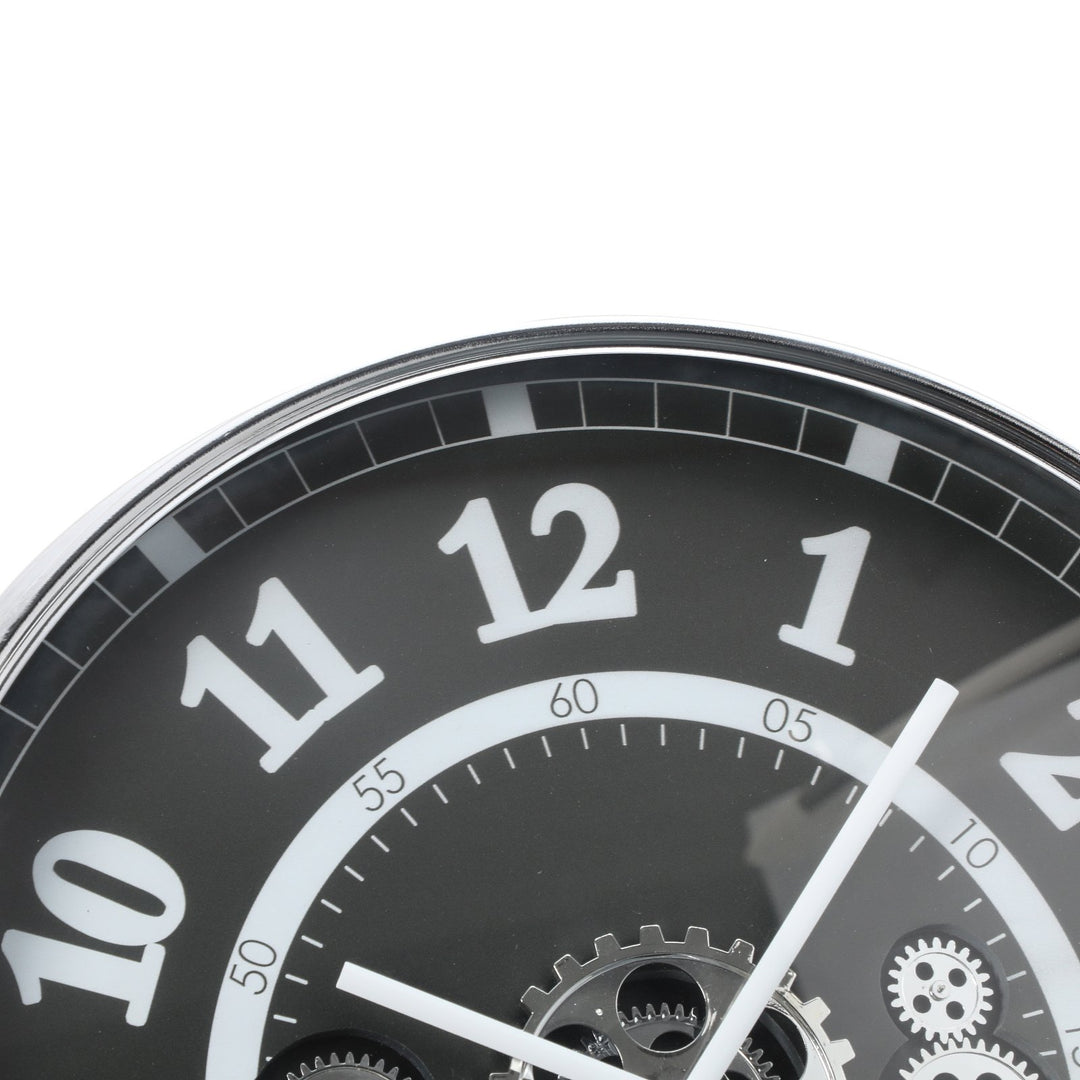 Chilli Decor Dylan Industrial Metal Moving Gears Wall Clock 54cm TQ-Y730 3