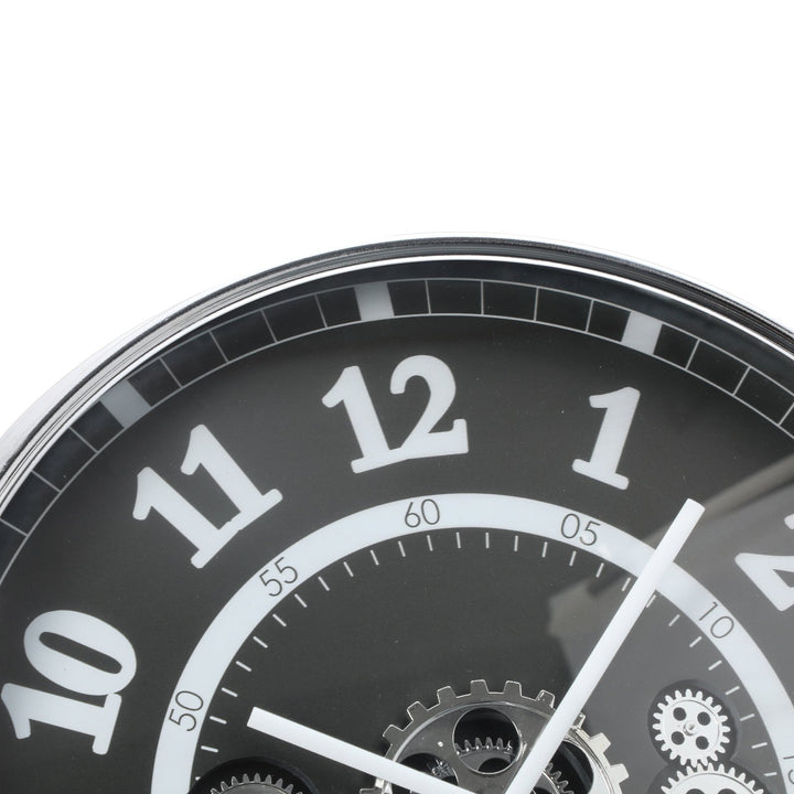 Chilli Decor Dylan Industrial Metal Moving Gears Wall Clock 54cm TQ-Y730 3