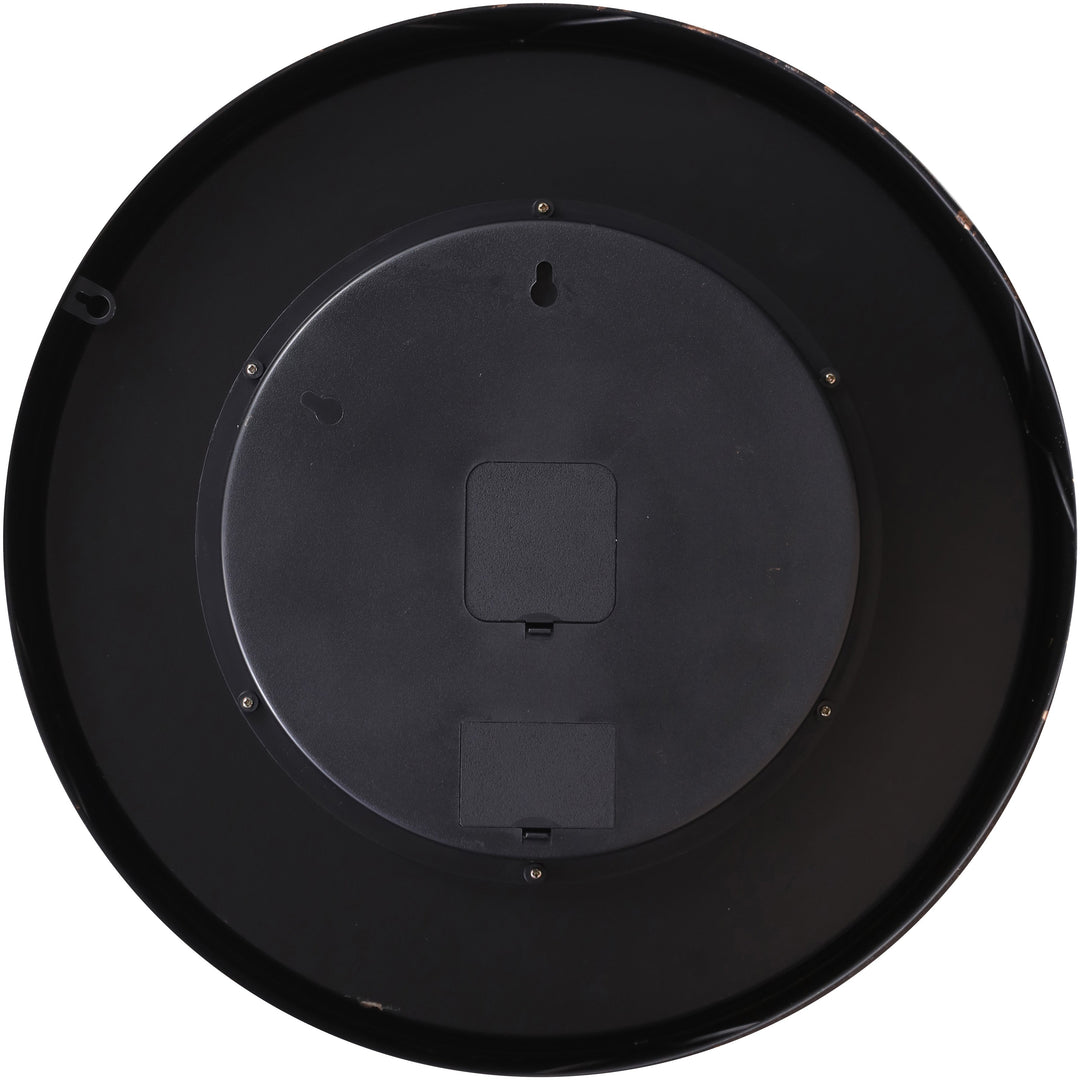 Chilli Decor Dyson Modern Black Metal Moving Gears Wall Clock 46cm TQ-Y751 5