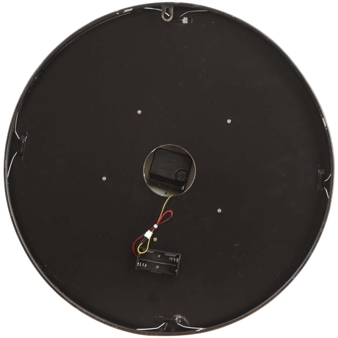 Chilli Decor Henri Modern Industrial Gold Wash Metal Moving Gears Wall Clock 47cm TQ-Y618 7