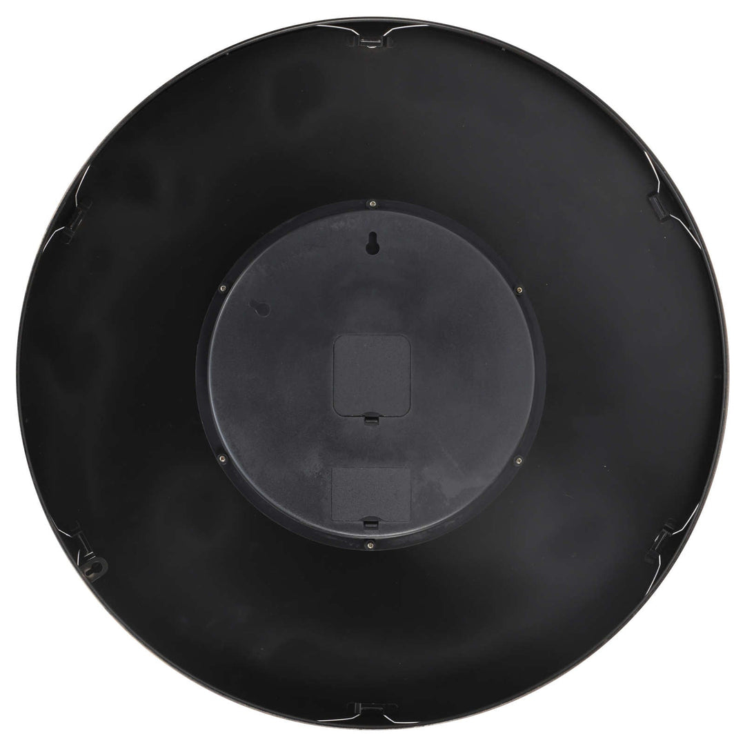 Chilli Decor Kingsley Industrial Black and Gold Metal Moving Gears Wall Clock 65cm TQ-Y740 5