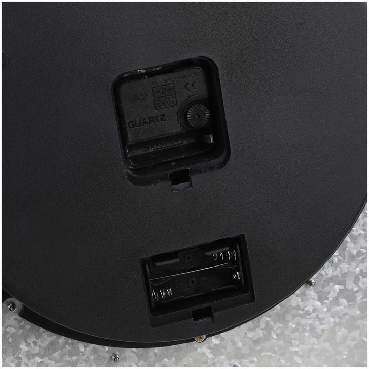 Chilli Decor Paris Union Hotel Silver Metal Moving Gears Wall Clock 60cm TQ-Y663 8