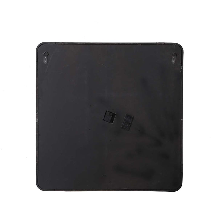 Chilli Decor Rune Square Rustic Gold SIlver Mirrored Moving Gears Wall Clock 80cm TQ-Y659 7