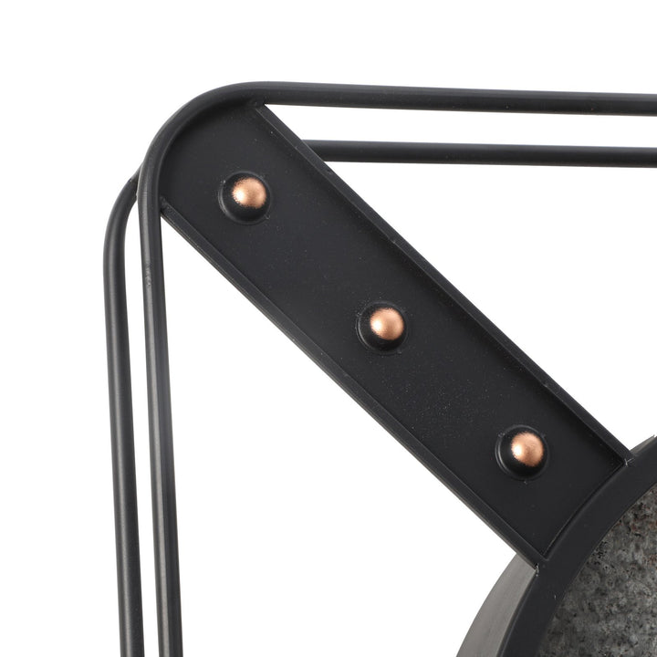 Chilli Decor Square Trafalgar Metal Moving Gears Wall Clock 71cm TQ-E01 4