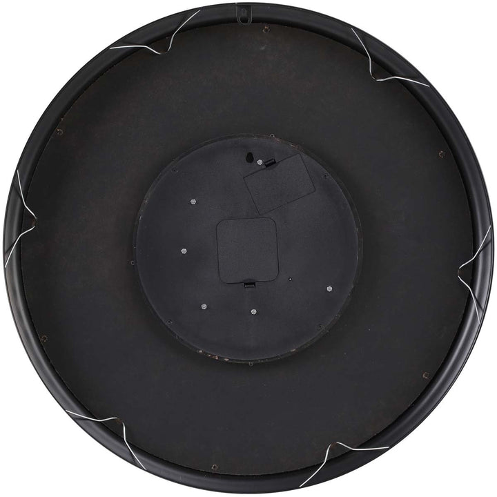 Chilli Decor William Black Bronze Metal Moving Gears Wall Clock 52cm TQ-Y672 5