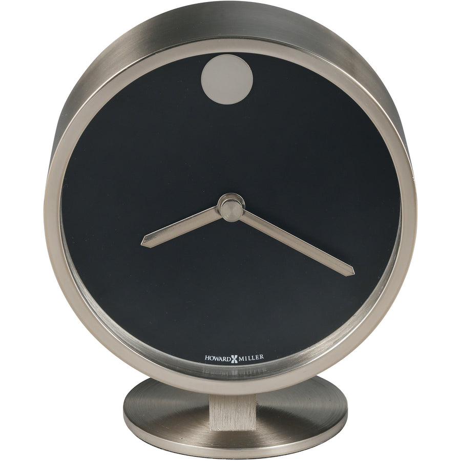 Howard Miller Aurora Desk Clock Black 14cm 645821 1