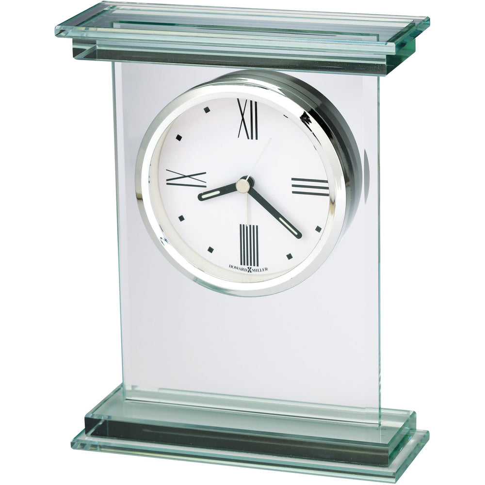 Howard Miller Hightower Alarm Clock Glass 18cm 645835 2