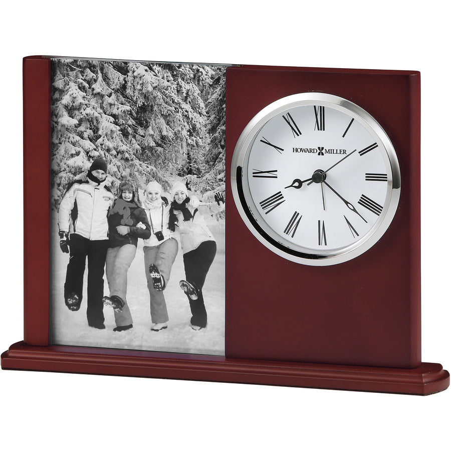 Howard Miller Portrait Caddy II Alarm Clock Wood Glass 24cm 645780 1