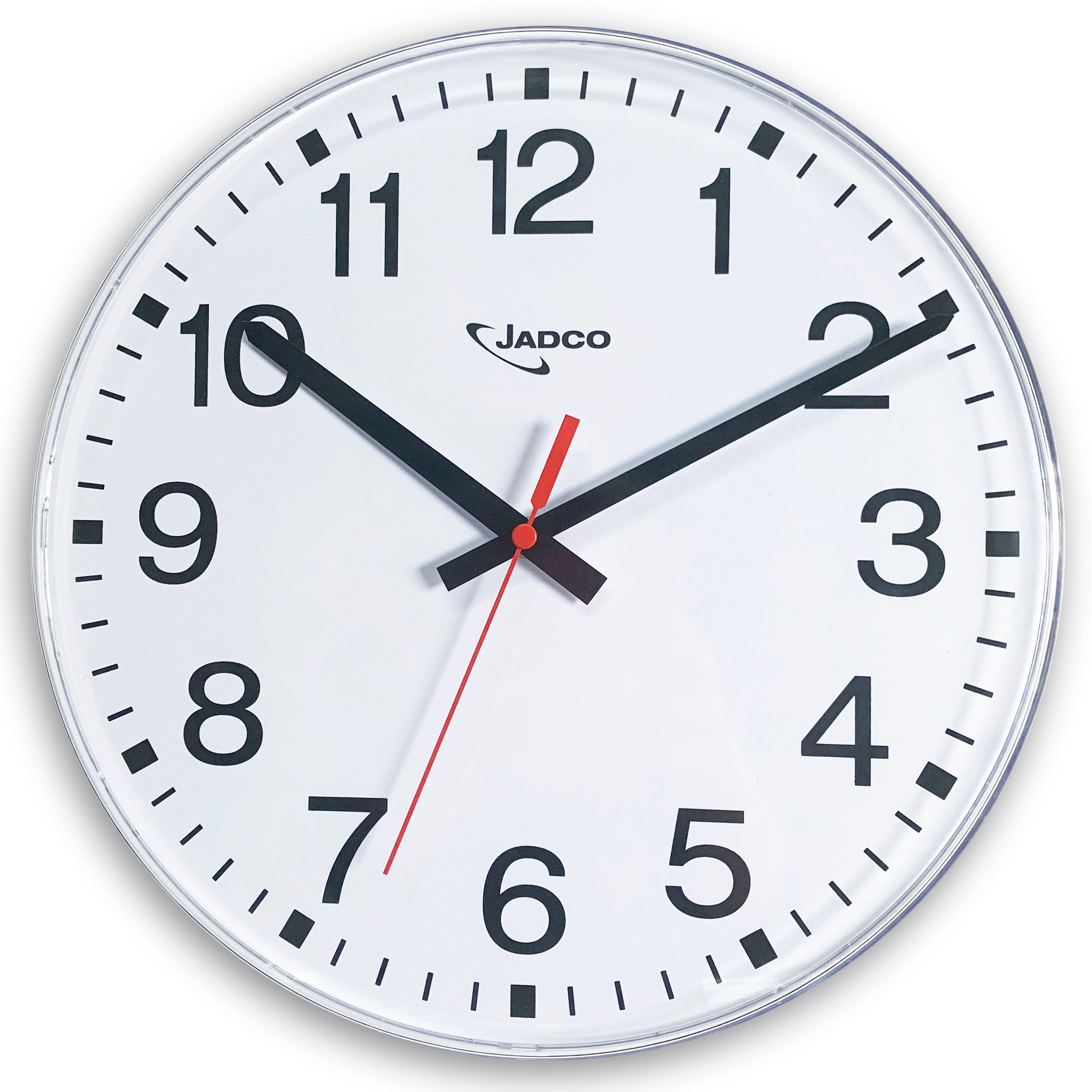 Buy Jadco SOHO Mains Powered Analogue Wall Clock White 30cm Oh Clocks