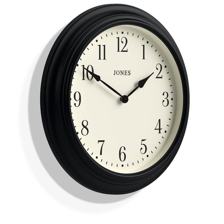 Jones Supper Club Wall Clock Numbers Black 41cm NGJSUP144K 2