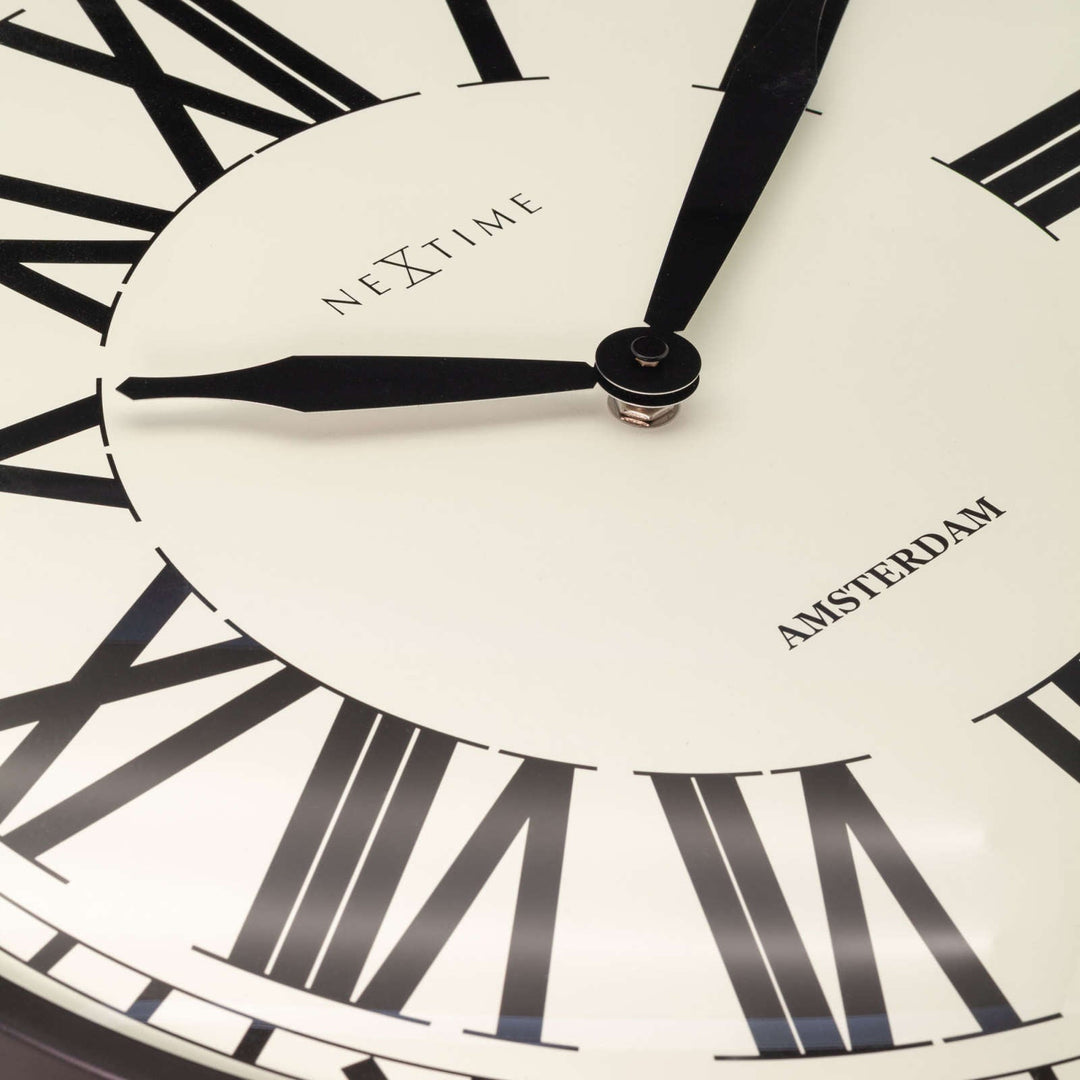 NeXtime New Amsterdam Wall Clock Black 40cm 573291ZW 4