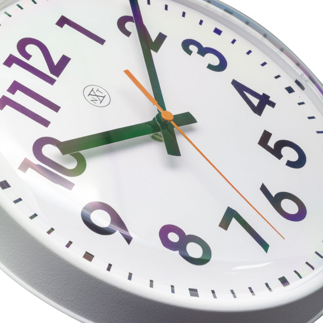 NeXtime Peter Classic Bold Wall Clock White 26cm 577308WI 3