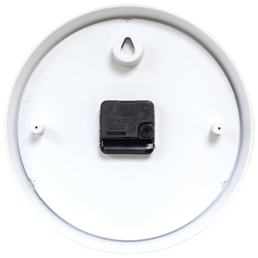 NeXtime Peter Classic Bold Wall Clock White 26cm 577308WI 5