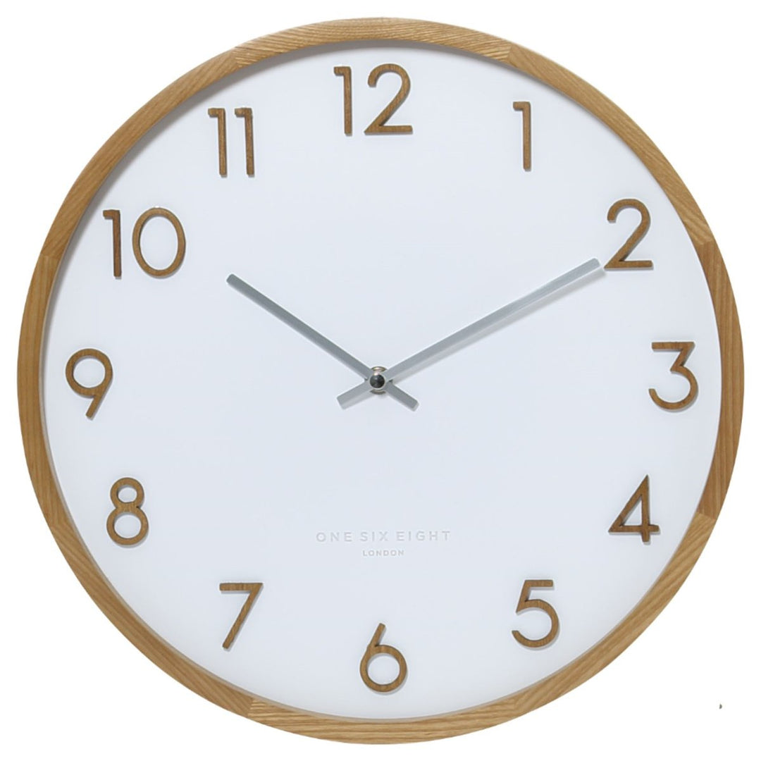 One Six Eight London Scarlett Wall Clock White 35cm 21004 3
