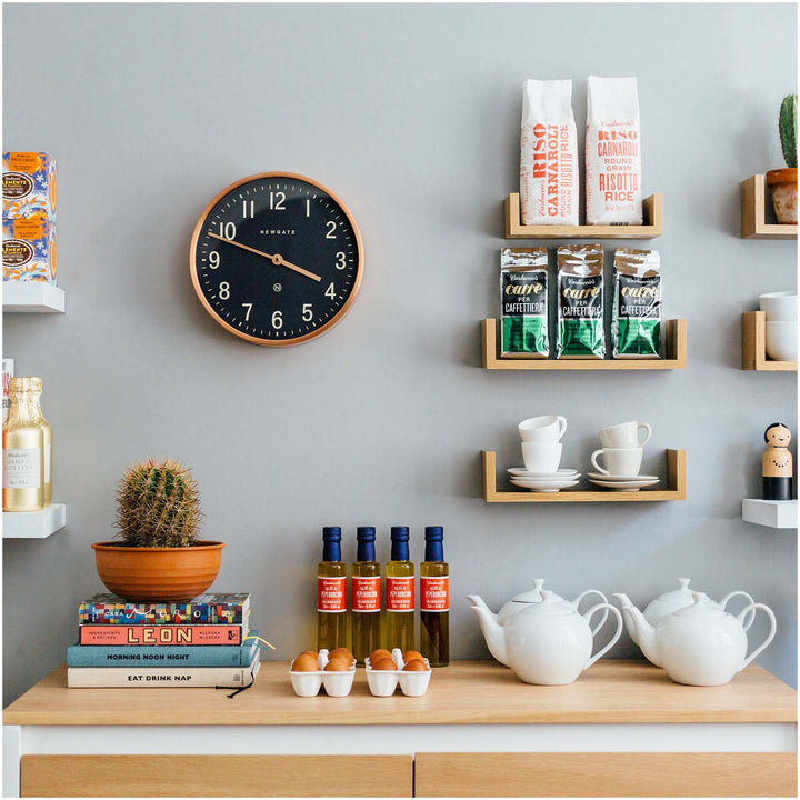 Newgate Master Edwards Wall Clock Radial Copper 30cm NGLUGG372RAC 4