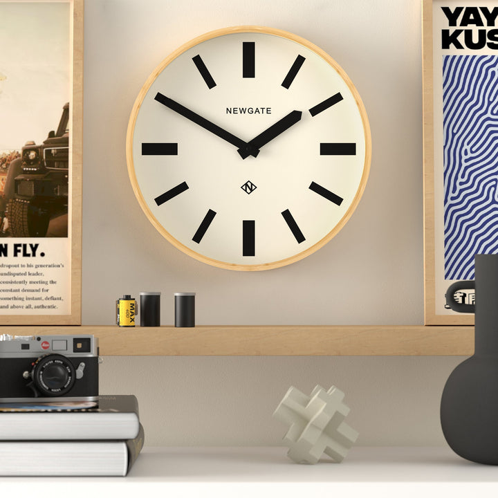 Newgate Mauritius Bamboo Wall Clock Ocean Marker Dial 38cm NM-MAU250LB 3