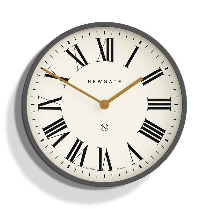 Newgate Mr Butler Wall Clock Moonstone Grey and Cream 45cm NGPUT538BGY 1