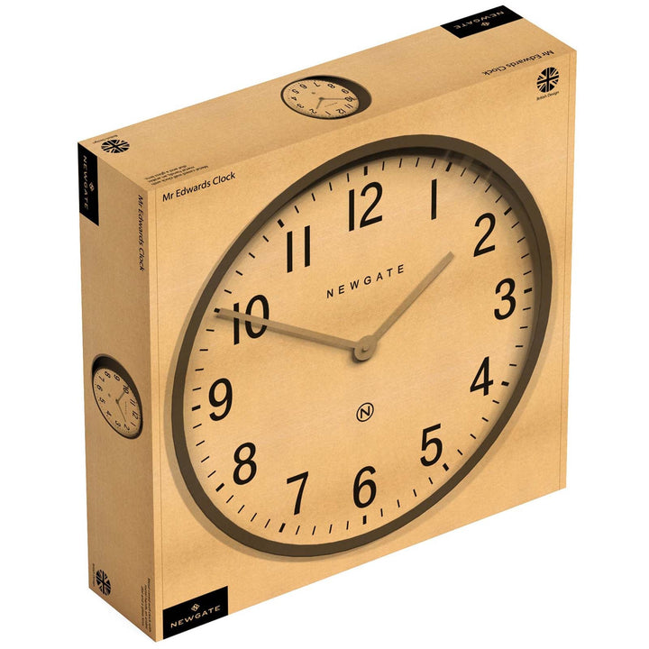 Newgate Mr Edwards Wall Clock Matte Blizzard Grey 45cm NGPUT371BGY 4