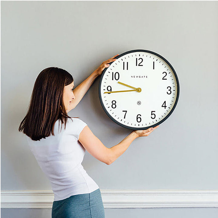 Newgate Mr Edwards Wall Clock Matte Blizzard Grey 45cm NGPUT371BGY 5