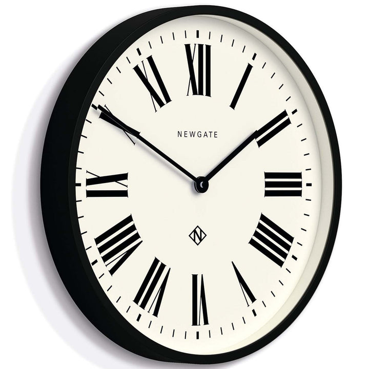 Newgate Number Three Italian Wall Clock Black 38cm NGNUMTHR148K 2