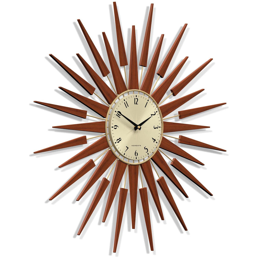 Newgate Pluto Sunburst Wall Clock 67cm NGPLUTOG 2