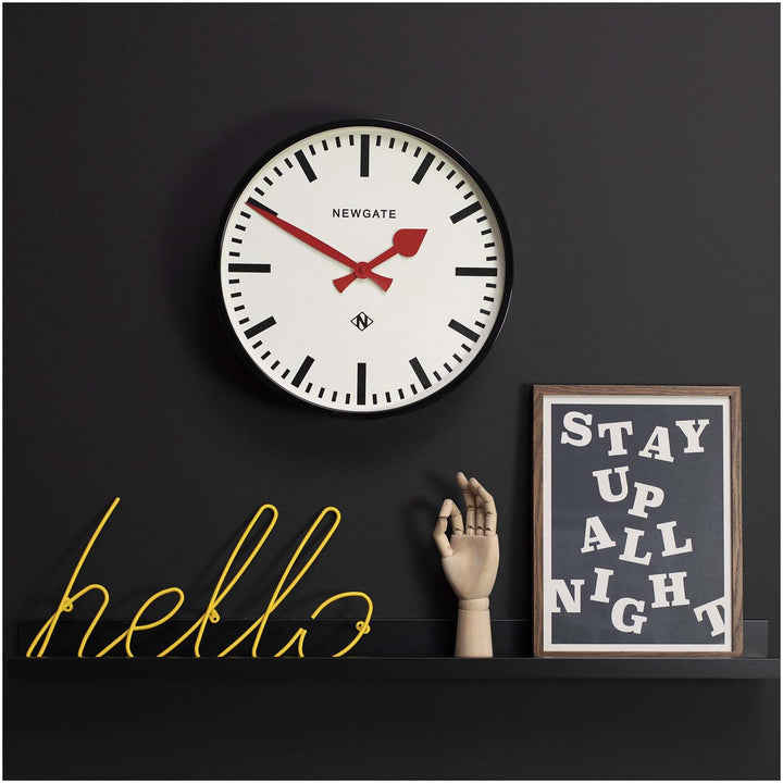 Newgate Putney Wall Clock Black 45cm NGPUT390K 4
