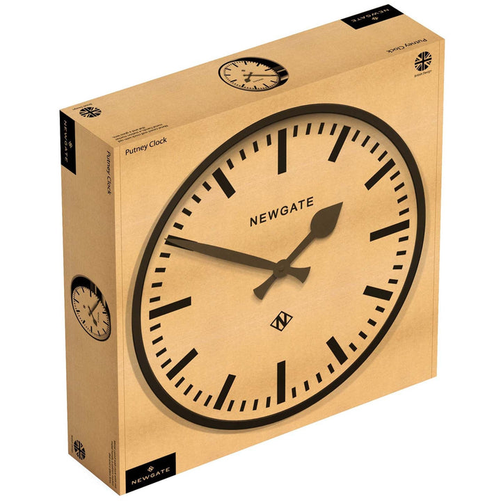 Newgate Putney Wall Clock Black 45cm NGPUT390K 7