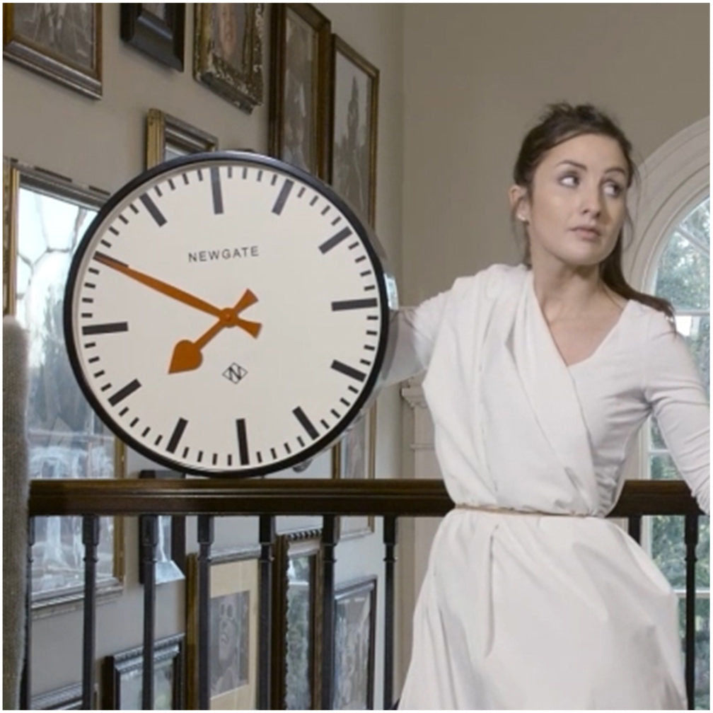 Newgate Putney Wall Clock Black 45cm NGPUT390K 9