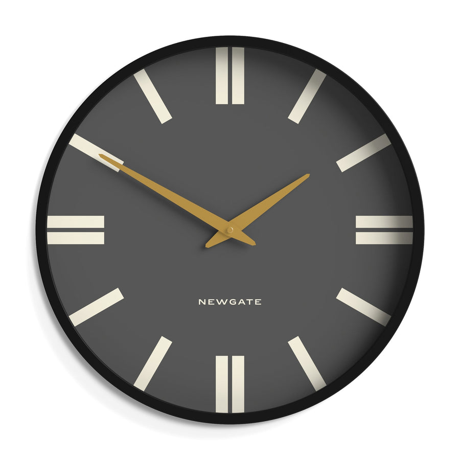 Newgate Universal Plaza Wall Clock Black 43cm NGUNIV276K 1