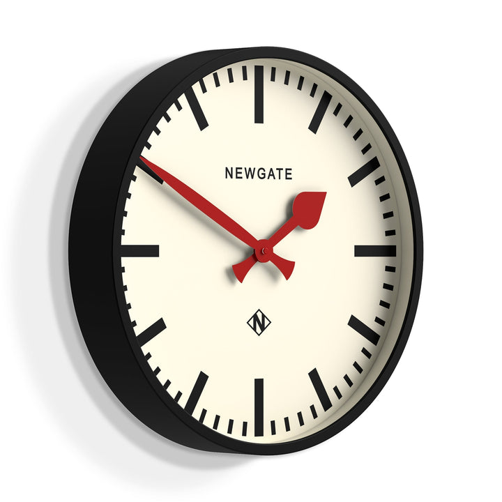 Newgate Universal Railway Wall Clock Black 43cm NGUNIV390K 2