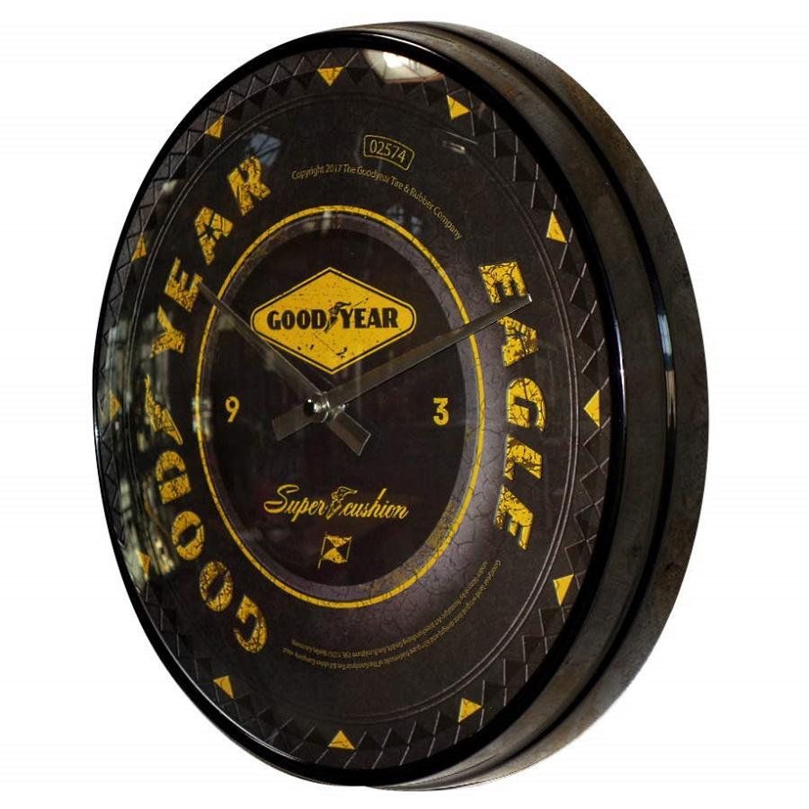Nostalgic Art Goodyear Wheel Wall Clock 30cm 5151085 2