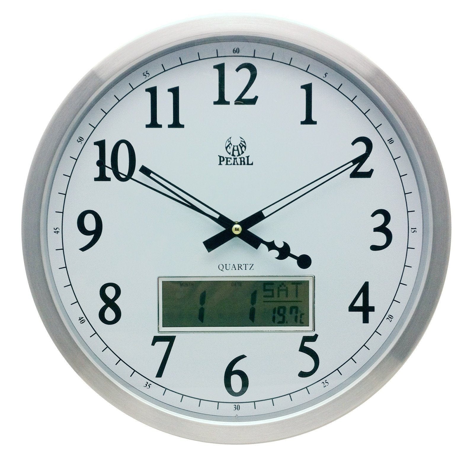 Pearl Quartz Watch Wall Clocks Buy Pearl Time Aluminium LCD