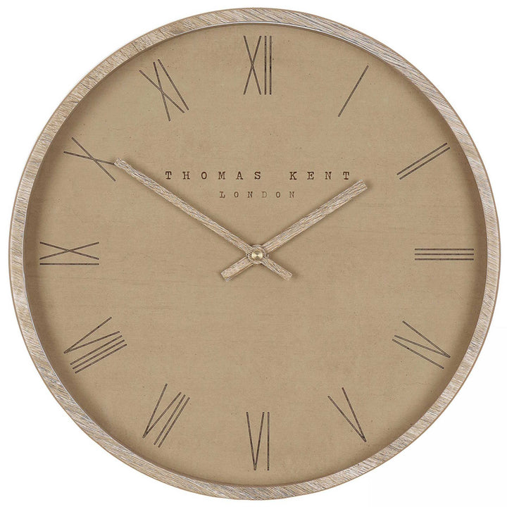 Thomas Kent Nordic Rustic Wall Clock Tan 30cm LINC1287-X 1