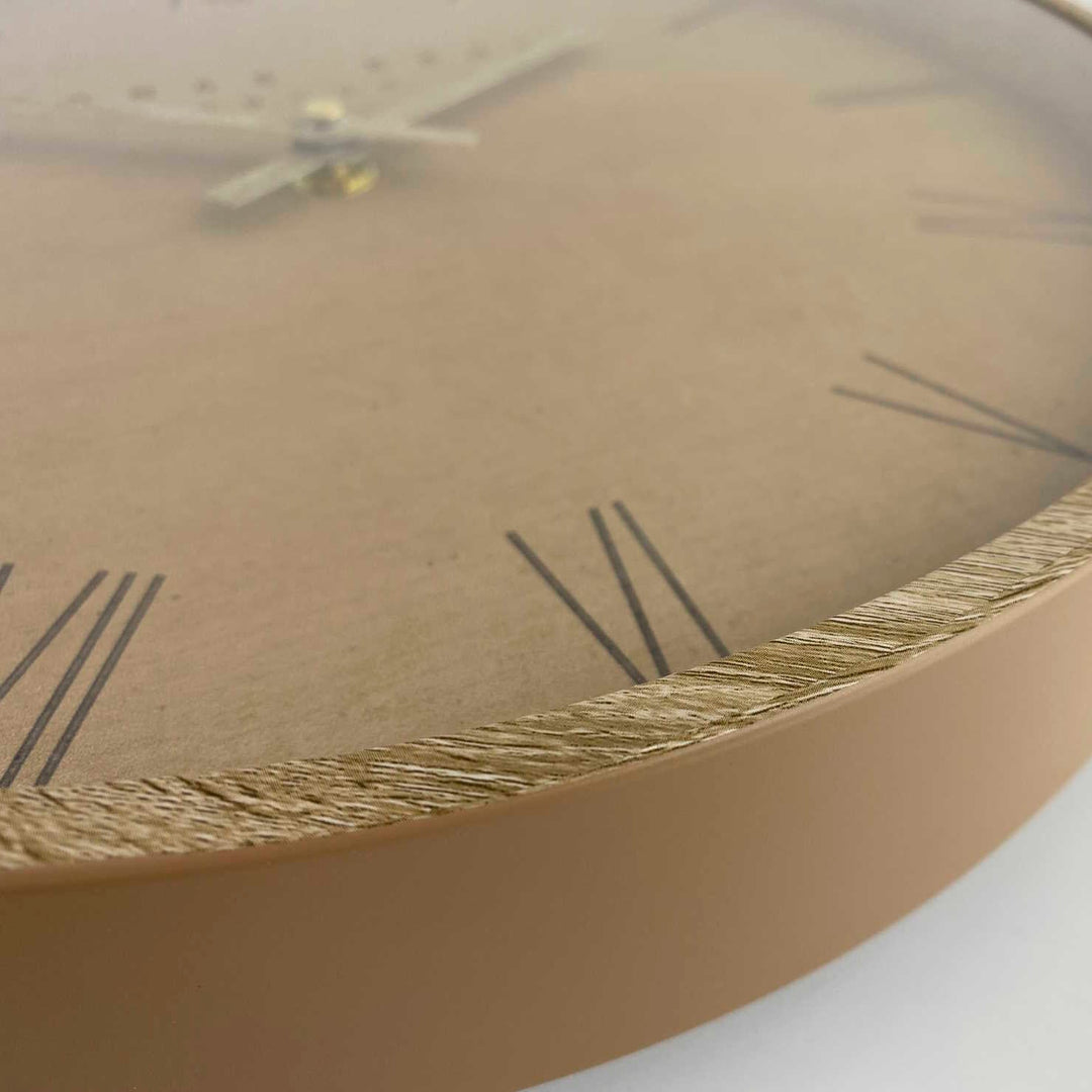 Thomas Kent Nordic Rustic Wall Clock Tan 30cm LINC1287-X 3