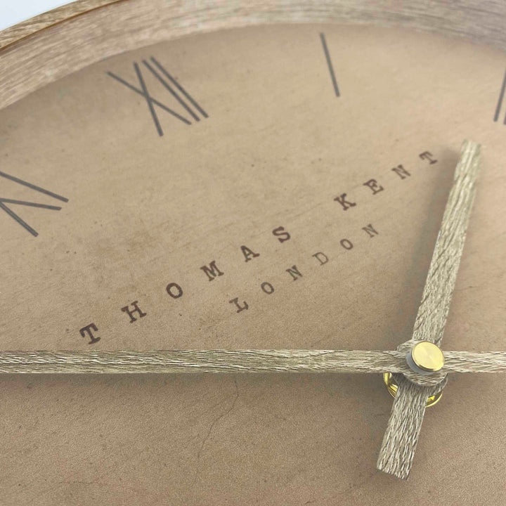 Thomas Kent Nordic Rustic Wall Clock Tan 30cm LINC1287-X 4