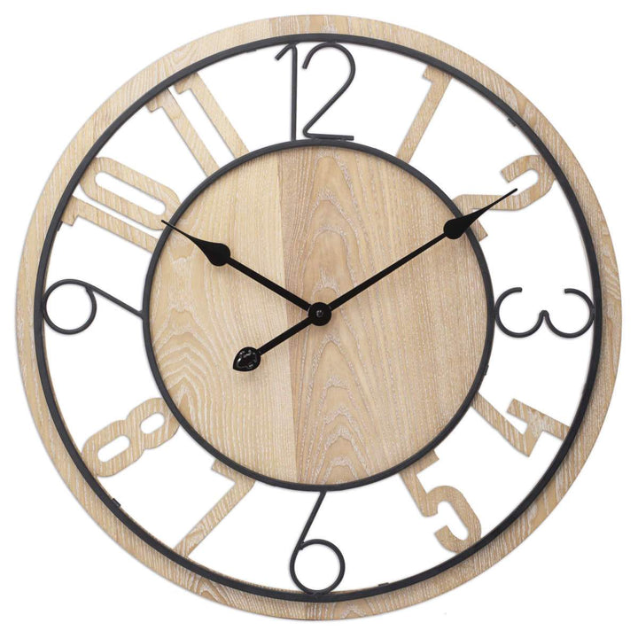 Toki Gabe Floating Numbers Wall Clock 60cm 23035 1