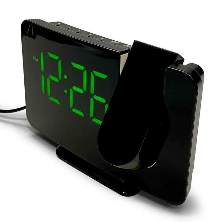 Victory Adras Projector Multifunctional Digital Desk Clock Green 15cm VGW-744green 6