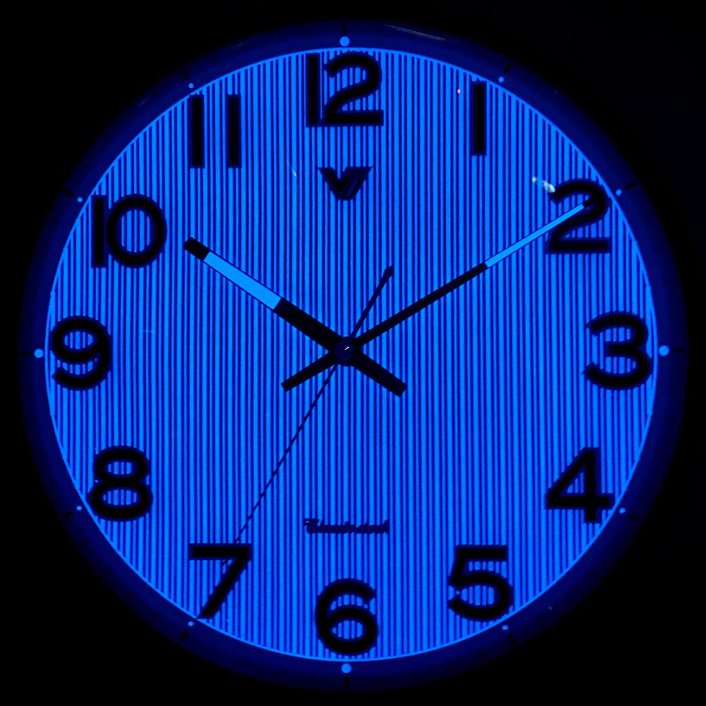 Victory Bonnie Glow In The Dark Wall Clock Gold 33cm CJK-8372-GOL 4