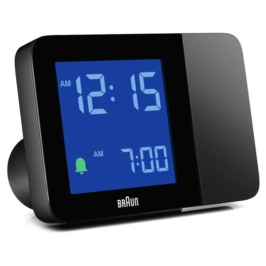 BRAUN / ブラウン Projection alarm clock BC15 BC15 Braun digital projection alarm clock - black – Braun