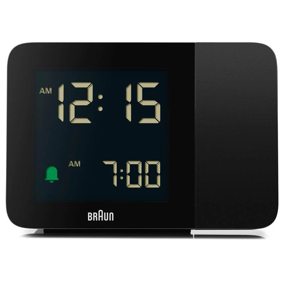 Buy Braun Digital Projection Mains Powered Alarm Clock Black