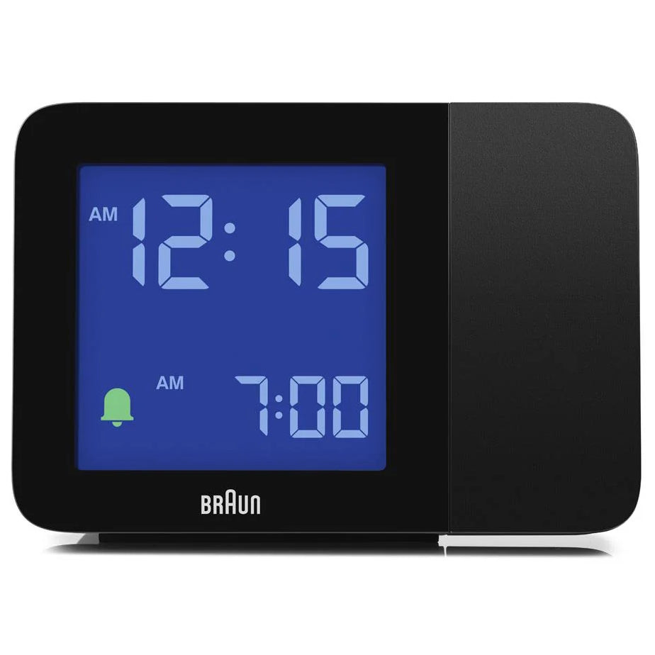 Buy Braun Digital Projection Mains Powered Alarm Clock Black